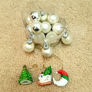 🦋 Bunch of Mini Bulbs & 3 Specialty Ceramic Ornaments